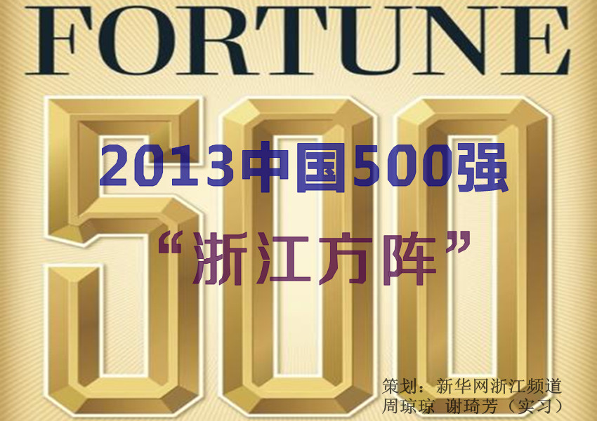 中文版最新发布的《2013年中国上市公司500强