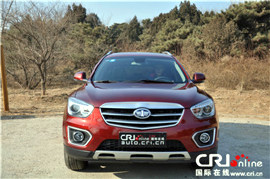 以风格引领动感风范 试驾一汽奔腾X80