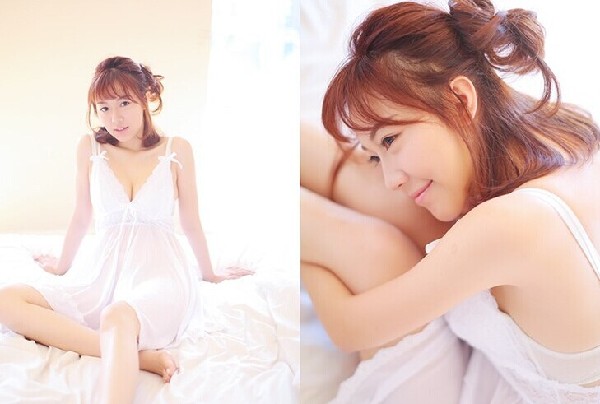 前度娘刘冬拍摄了情趣 内衣 写真