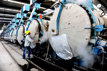 浙能集团新疆加气砌块企业成为当地行业龙头