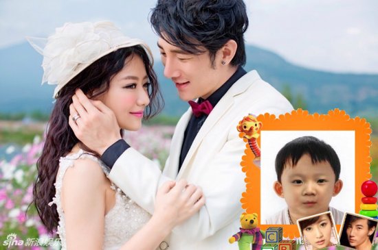 杨幂大S孙俪宝宝合成图曝光 谁家的娃儿有星相