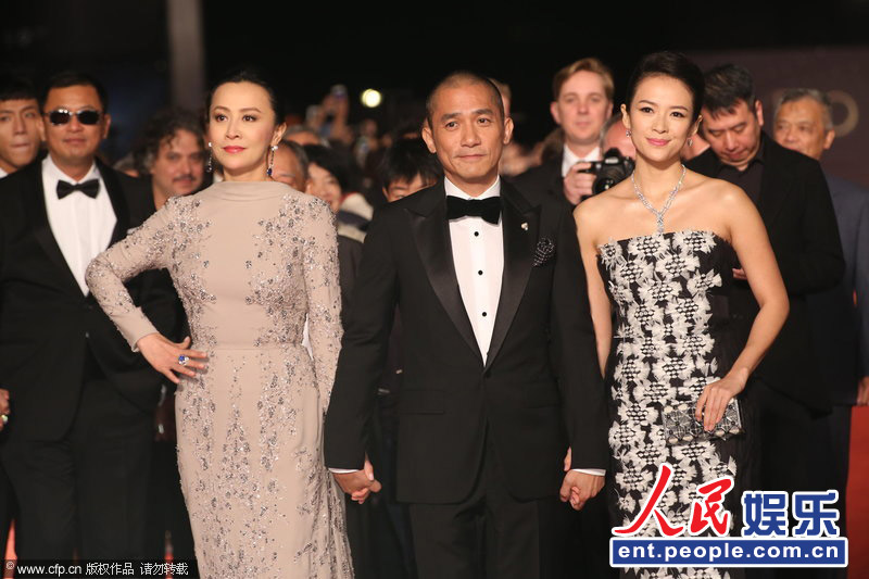 章子怡替 张曼玉 牵 刘嘉玲梁朝伟 