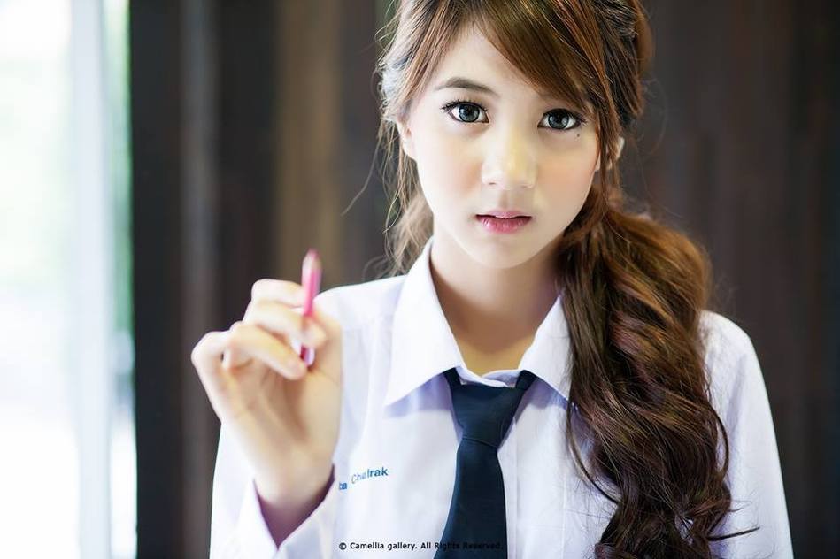 泰国清纯妹走红<em>亚洲</em>网友赞其复古女神