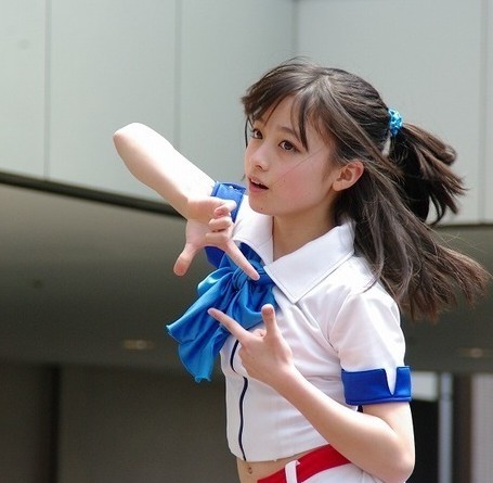 中日\清纯女神\谁更美?