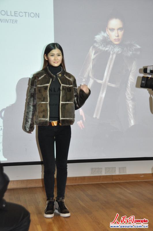 高清组图:格陵兰时装亮相丹麦驻华使馆