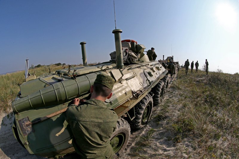 俄罗斯测试21820型高速登陆艇新艇(高清)