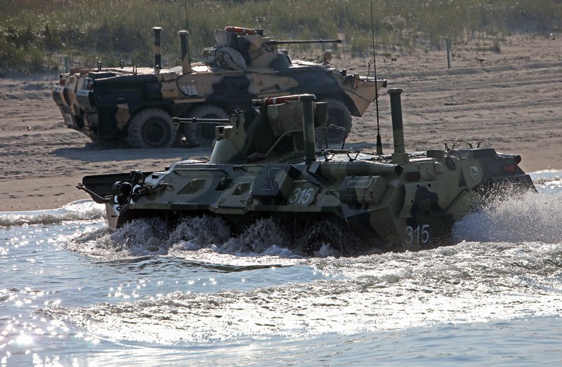 俄罗斯测试21820型高速登陆艇新艇(高清)