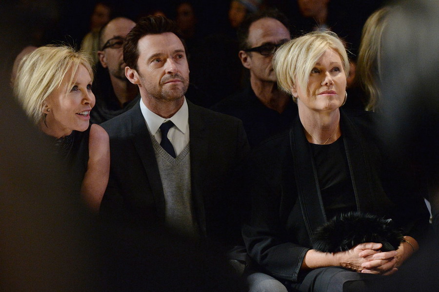 男神驾到 纽约时装周上的型男明星(组图)