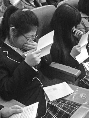 高三成人礼妈妈寄语女儿:学得好才能找到优秀