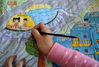 秀洲：学生绘画 关注热点
