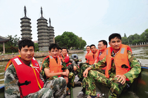 秀洲：立足防大汛 水上练本领