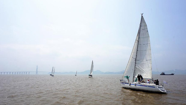 宁波“新丝路”帆船邀请赛开赛