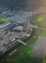 航拍京杭大运河之城市篇