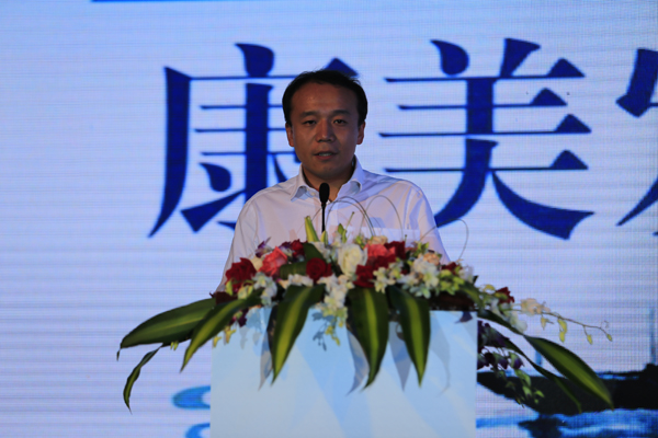58集团副总裁、首席营销官 王洪浩发表演讲