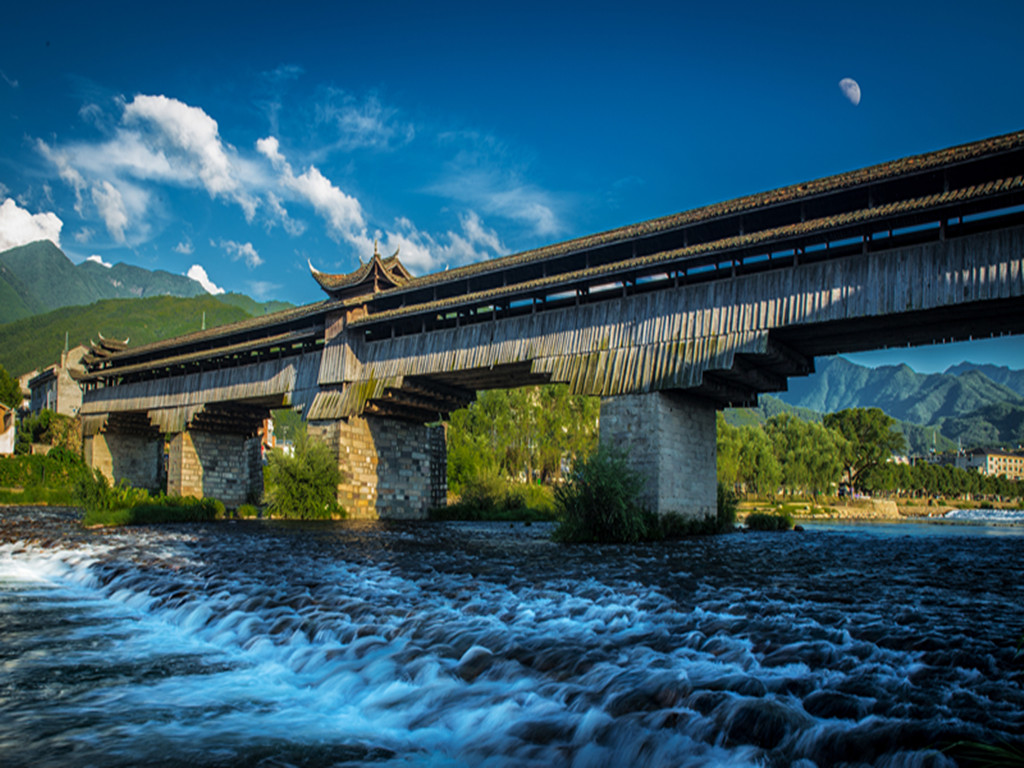 丽水秀丽永和桥