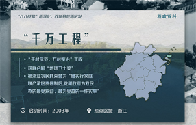 &ldquo;千万工程&rdquo;：绘制美丽浙江，纵笔美丽中国