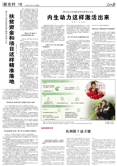 人民日報丨扶貧資金和項目這樣精準落地