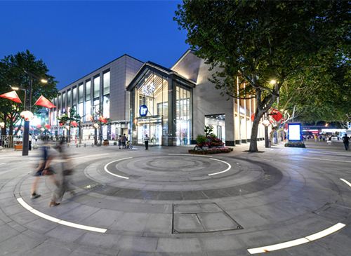 杭州湖滨步行街升级