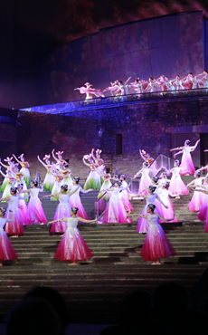 《天下龙泉》大型实景演出在浙江龙泉举办