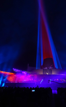 《天下龙泉》大型实景演出在浙江龙泉举办