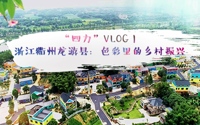 “四力”Vlog丨浙江衢州龙游县：色彩里的乡村振兴