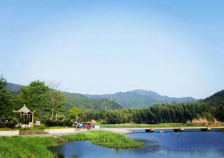 丁宅乡文体公园亲水带