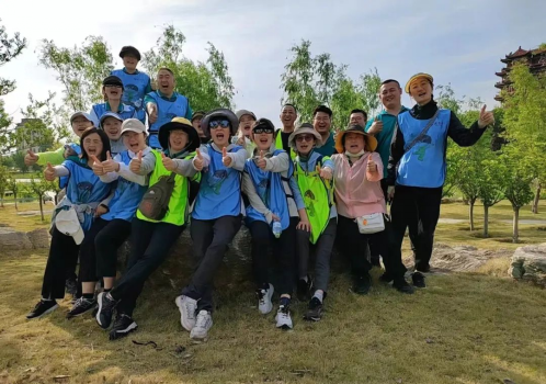 维康药业携手山东燕喜堂开启2022年烟威行政徒步行