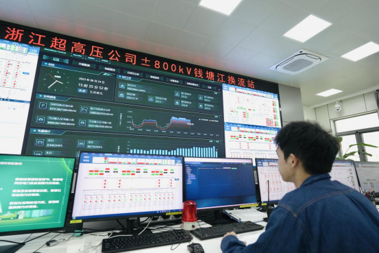 “西电入浙”特高压日输电量超5亿千瓦时
