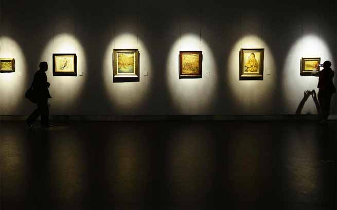 纪念林达川诞辰100周年艺术展在杭开幕