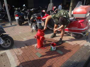 舟山消防深入开展消防栓维护保养工作