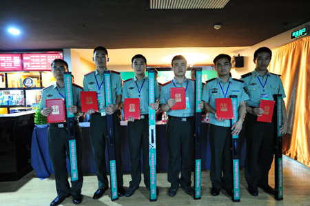 宁波消防成功举办首届台球比赛 海曙大队官兵喜得第一