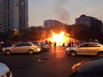 浙江温州一煤气管道爆炸3人受伤